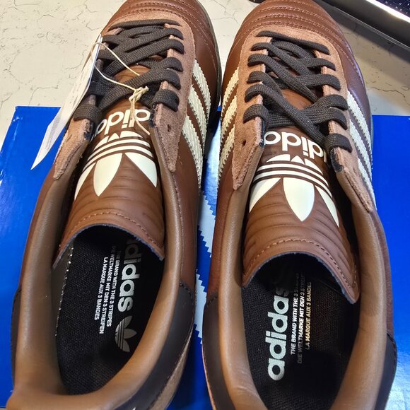 Men's adidas Samba JP JR0962 Preloved Brown / Sand Strata / Dark Brown SIZE 10 - Picture 7 of 16